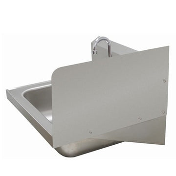 Advance Tabco 7-PS-13C Stainless Steel Splash Guard, 12" High, Silver - Default Title