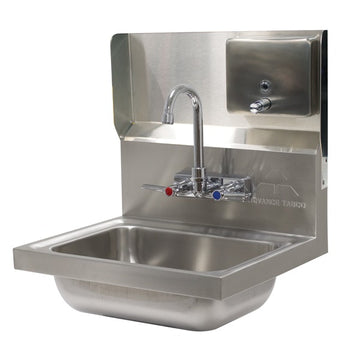 Advance Tabco 7-PS-34B Stainless Steel Backsplash, 40.5 oz., Silver - Default Title