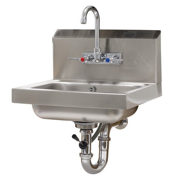 Advance Tabco 7-PS-50 Stainless Steel Hand Sink, 15 1/4" x 17 1/4" - Default Title
