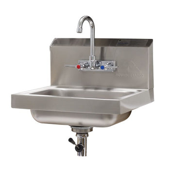 Advance Tabco 7-PS-67 Stainless Steel Hand Sink, 15 1/4" x 17 1/4" - Default Title