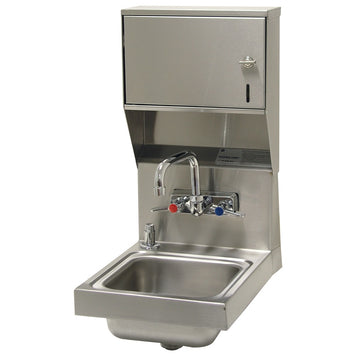 Advance Tabco 7-PS-84 Stainless Steel Hand Sink, 16" x 12" - Default Title