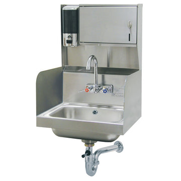 Advance Tabco 7-PS-87 Stainless Steel Hand Sink, 15 1/4" x 17 1/4" - Default Title