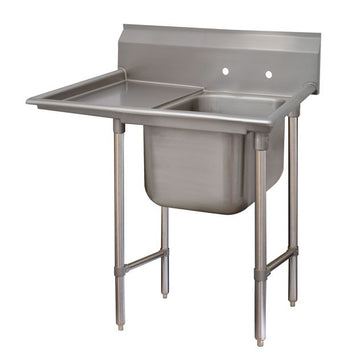Advance Tabco 93-1-24 Stainless Steel 1 Compartment Sink, 27" Wide - 25"