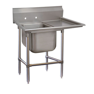 Advance Tabco 94-1-24 Stainless Steel 1 Compartment Sink, 27" Wide - 40"