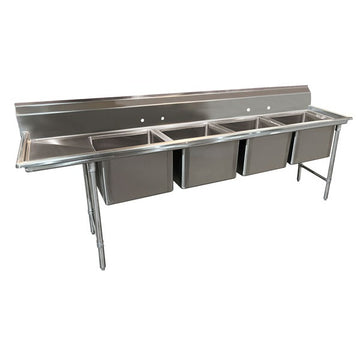 Advance Tabco 9-84-80 Stainless Steel Compartment Sink, 35" x 97" - Default Title