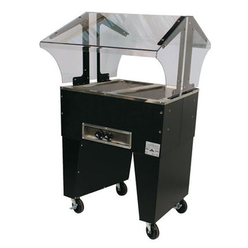 Advance Tabco Everyday Buffet Stainless Steel Buffet Food Table, 56 1/8" High, 120V - 31 13/16"
