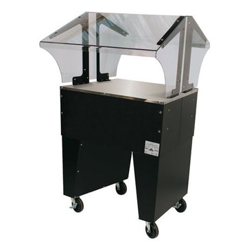Advance Tabco B2-STU-B Everyday Buffet Stainless Steel Table, 31 13/16" Wide, Black - Default Title