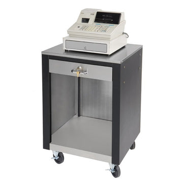 Advance Tabco BCRS-B Stainless Steel Cash Register Stand, 22 11/16" x 22 11/16" - Default Title