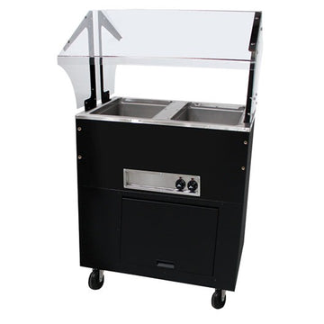 Advance Tabco Everyday Buffet Stainless Steel Buffet Food Table, 56 1/8" High, 208/240V - 31 13/16"