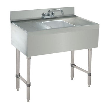 Advance Tabco CRB-31C Stainless Steel Bar Sink, 21" x 36" - Default Title