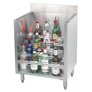 Advance Tabco CRLR-36 Stainless Steel Display Cabinet, 45 Bottles - Default Title