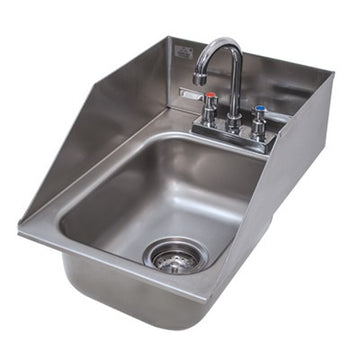 Advance Tabco DI-1-10 Stainless Steel Drop-In Sink, 19" x 13", Silver - Default Title