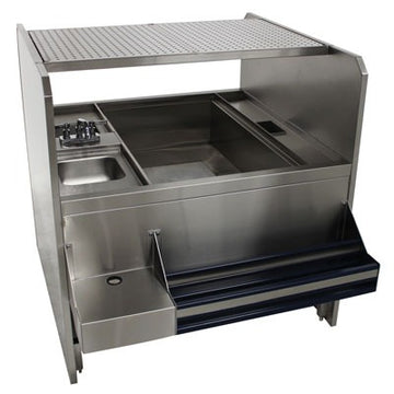 Advance Tabco PR-44X30SP-10 Prestige Series Stainless Steel Workstation, 40" x 44" - Right