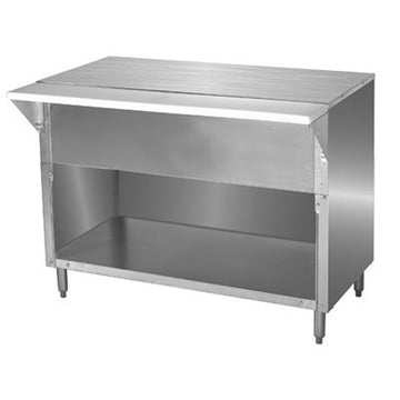 Advance Tabco STU-5-BS Stainless Steel Food Table, 77 3/4" Wide, Silver - Default Title