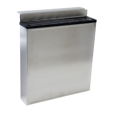 Advance Tabco TA-84C Stainless Steel Knife Rack, 2" x 12" - Default Title