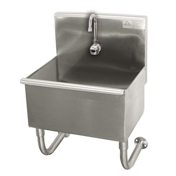 Advance Tabco WSS-16-25EF Stainless Steel Sink, 19 1/2" x 22" - Default Title
