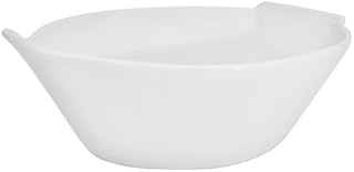 CAC China RCN-BT7 Boat Bowl 16oz 7 3/8" Porcelain Other, Super White, Set of 36