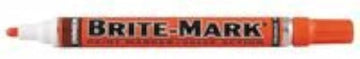 Dykem Brite-Mark Medium Markers, Orange, Medium, Bullet (72 Pack)