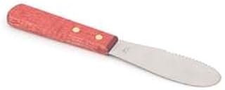 Royal Industries Sandwich Spreader, Wood Handle, 3-1/2"
