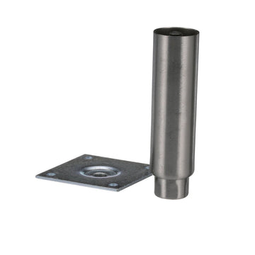 AllPoints 262441 Stainless Steel Leg, 2,000 lb. Capacity, Silver - Default Title