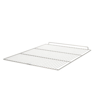 AllPoints 262676 Epoxy-Coated Metal Wire Shelf, 21" Wide, White - Default Title