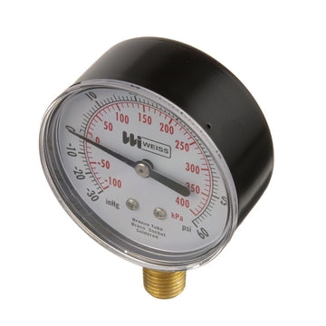 AllPoints 621002 Compound Pressure Gauge, 2 1/2" Diameter - Default Title