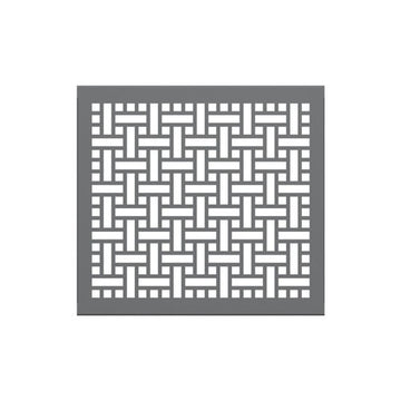 SelectSpace Partitions Aluminum Panel, 32" Long - Black