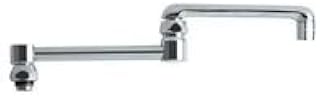 Chicago Faucets DJ13JKRCF Double Jntd Swg Spout