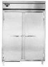 DL2F-SS Designer Line Two Section Reach In Freezer, Full Stainless