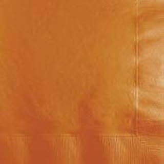 Creative Converting Club Pack Solid Color Pumpkin Spice Luncheon Size Paper Napkins 3ply, Box 500 Napkins