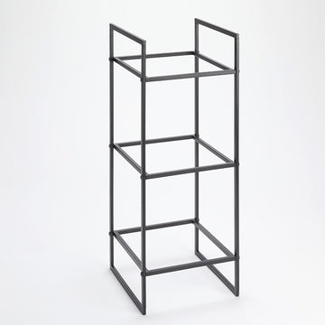 American Metalcraft Black Twilight Iron Riser, 10" x 10" - 25 1/2"