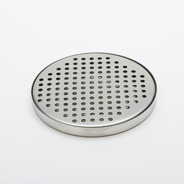 American Metalcraft Stainless Steel Drip Tray, 1/2" High, Silver - Round
