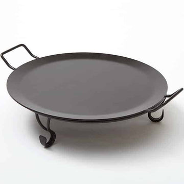 American Metalcraft GS18 Wrought Iron Griddle, 18" Diameter, Black - Default Title