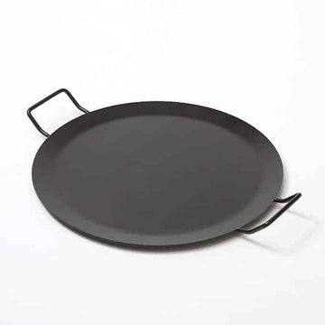 American Metalcraft GS81 Wrought Iron Griddle, 18" Diameter, Black - Default Title