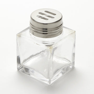 American Metalcraft Glass Cheese Shaker, 6 oz., Clear - Cheese Slotted