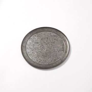 American Metalcraft Pizza Pan, 3/8" High, Silver - 10"