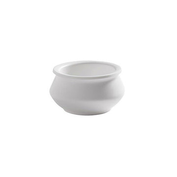 American Metalcraft Marra Melamine Pot, White - 3 oz.
