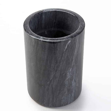 American Metalcraft Marble Wine Cooler, 5" Diameter - Black