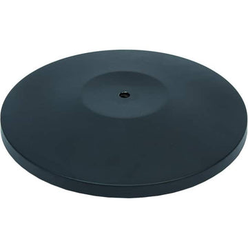 American Metalcraft RSRTBLC9 Stanchion Base, Black - Default Title