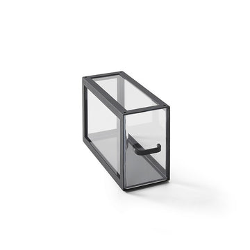 American Metalcraft Black Twilight Display Case, 13 3/4" Wide - 5 1/4"