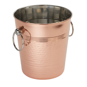 American Metalcraft Stainless Steel Wine Bucket, 8" x 9 3/8" - Copper