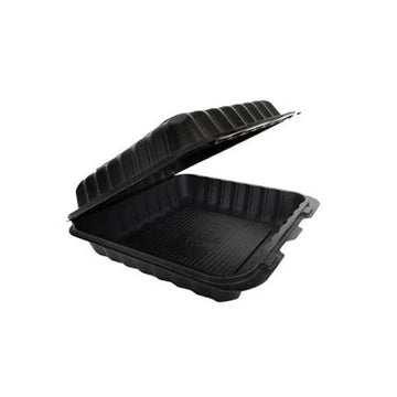 Ecopax Container, Black - 8" x 8"