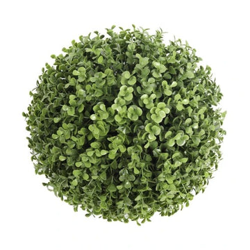Mills Floral Company Artificial Boxwood Ball, Green - 10 1/2"
