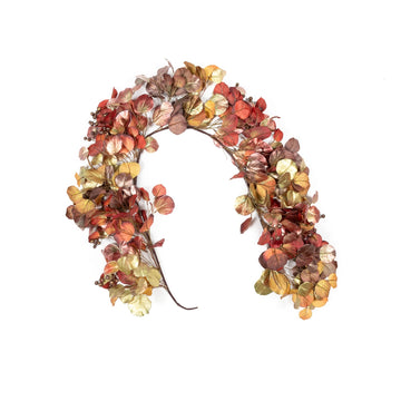 Mills Floral Company 6014W0401 Leaf Garland, 5" x 5", Multicolor - Default Title