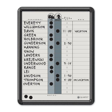 Quartet 750 In-Out Whiteboard, 11" Wide
