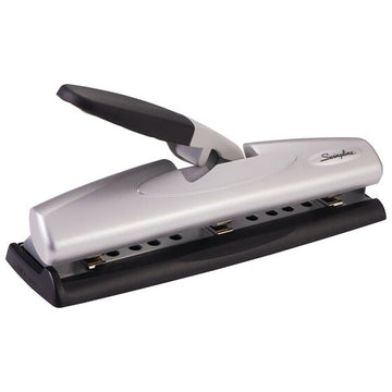 Swingline A7074026E Metal Hole Punch, 12 Sheets, Black - Default Title