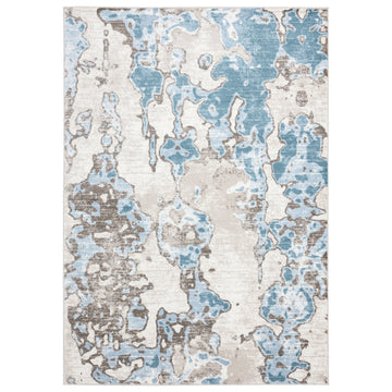 Abani ART180A-8 Polypropylene Area Rug, 93" x 122" - Default Title