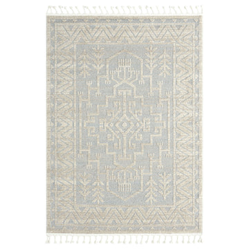Abani CAB170A-5 Polypropylene Area Rug, 63" x 90" - Default Title