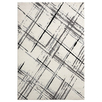 Abani CAS200A-4 Polypropylene Area Rug, 48" x 72" - Default Title