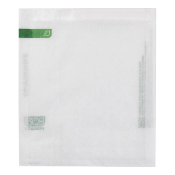 Eco-Products EP-DSWBAG6 Wax Paper Sandwich Bag, 6" Wide, White, 2,000/Case - Default Title